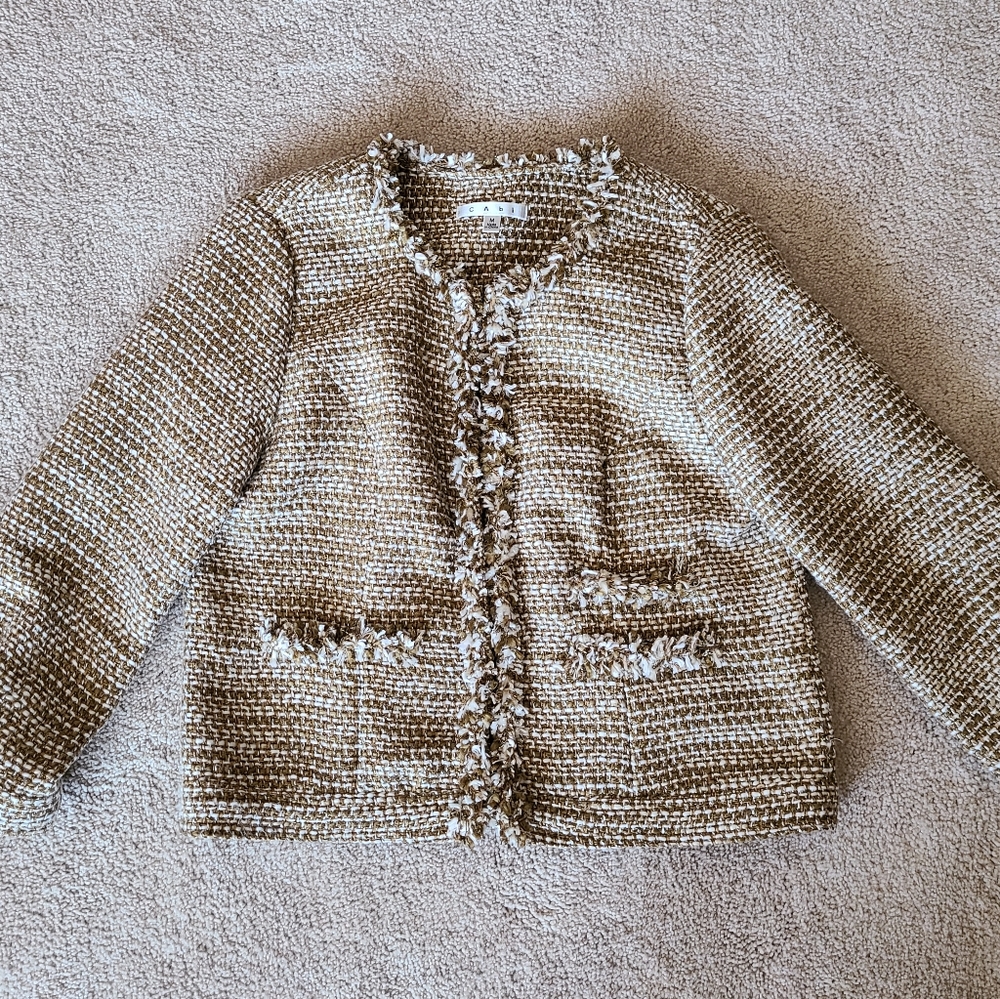 CAbi Tweed Blazer Jacket